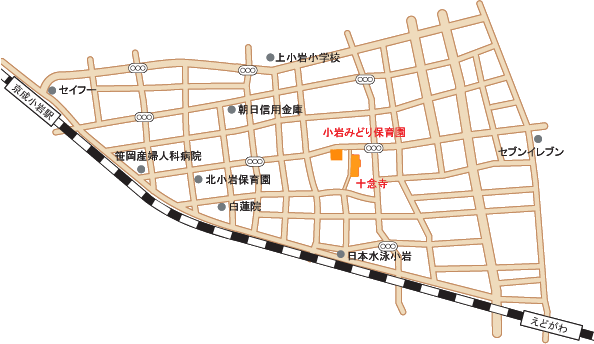 十念寺地図